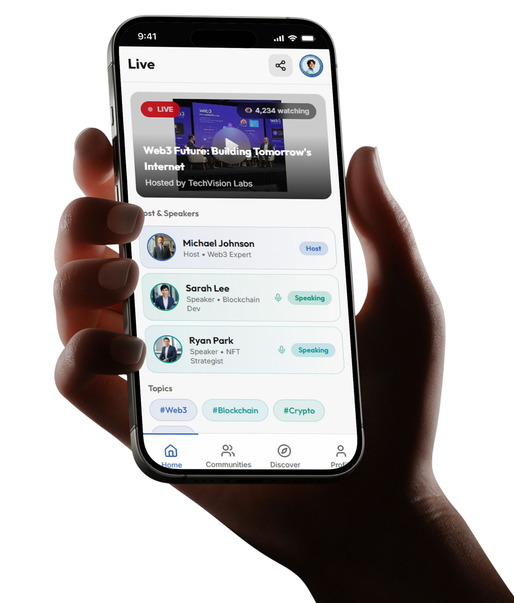Investment platform interface showing key features